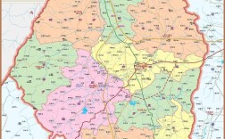 朔州山阴县地图，具体区域怎么划分？