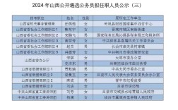 山西遴选考察录用名单有何变动？