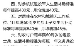 山西退役老兵优抚政策具体有哪些内容？