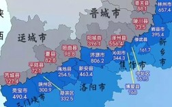 山西离河南多少公里？