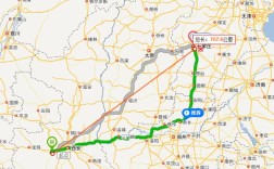 山西到西安的距离是多少公里？