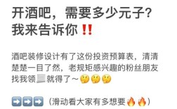 开一家酒吧到底要投多少钱？