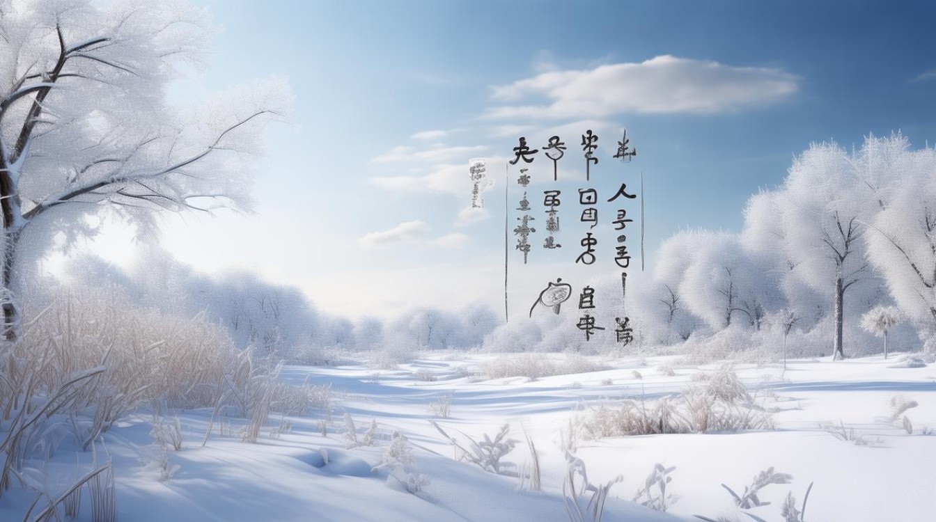 汉语中哪些成语承载了冬日的诗意与文化智慧？-图4