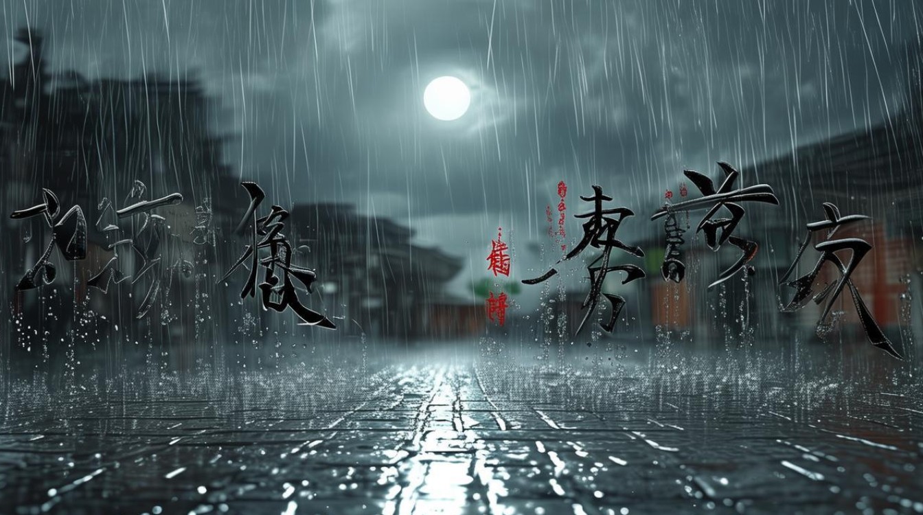 哪些成语描绘暴雨？探索自然气象的文化表达智慧-图1