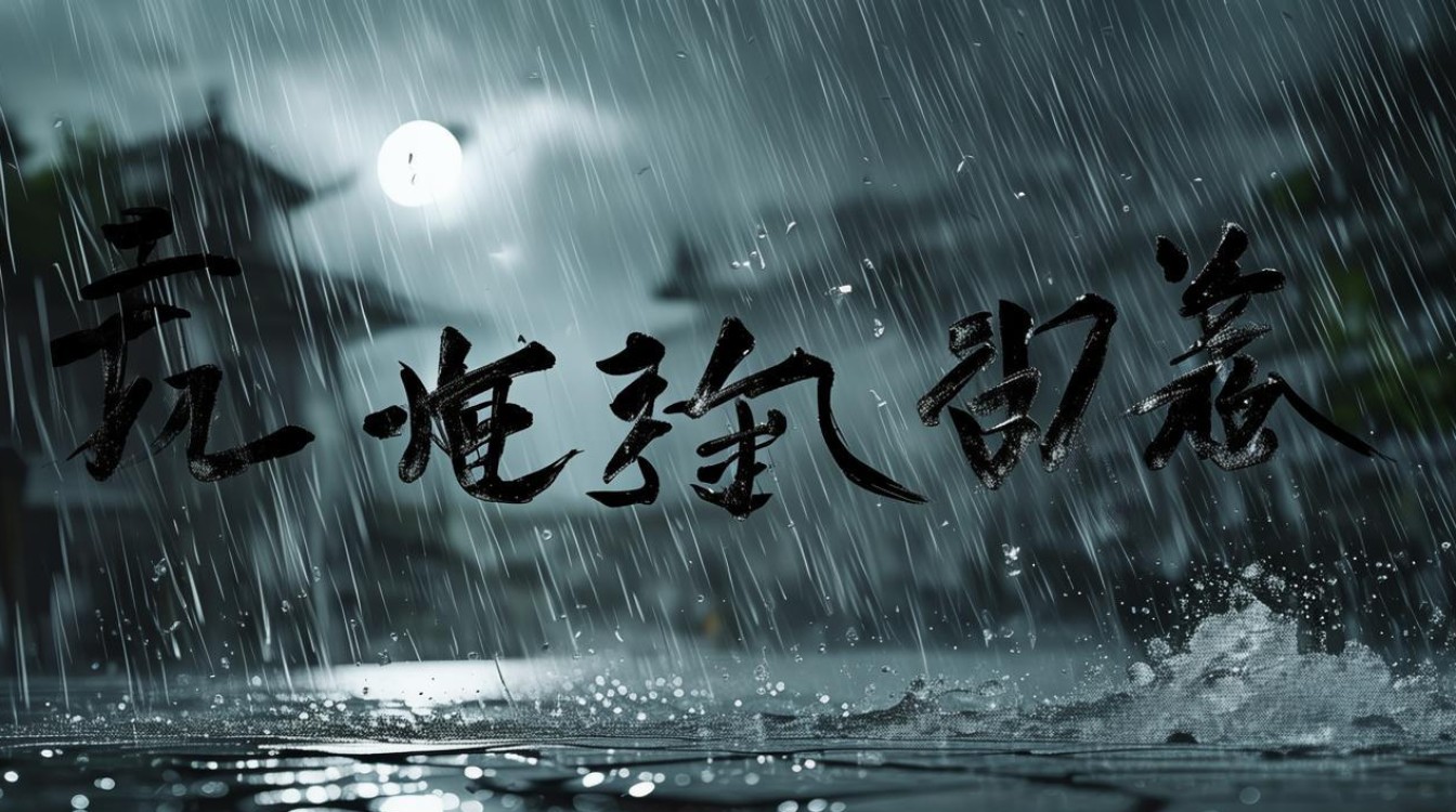 哪些成语描绘暴雨？探索自然气象的文化表达智慧-图2