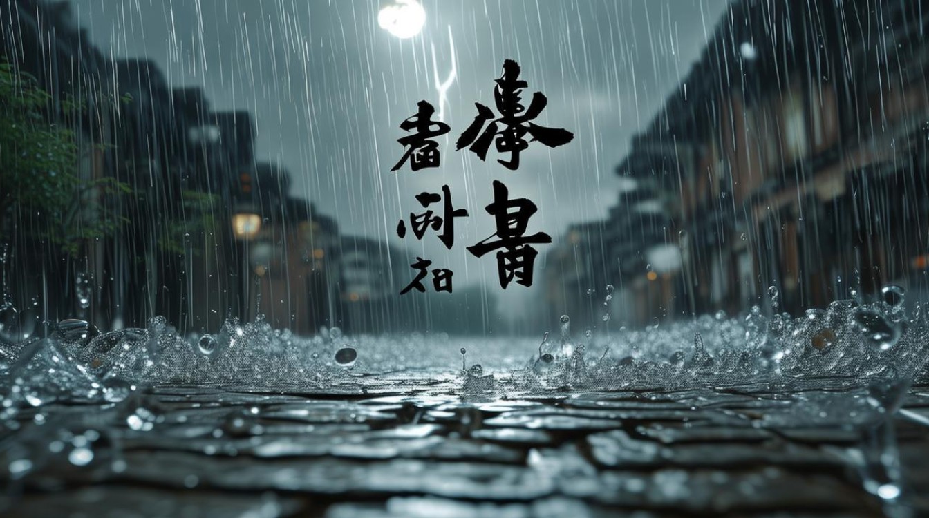 哪些成语描绘暴雨？探索自然气象的文化表达智慧-图4