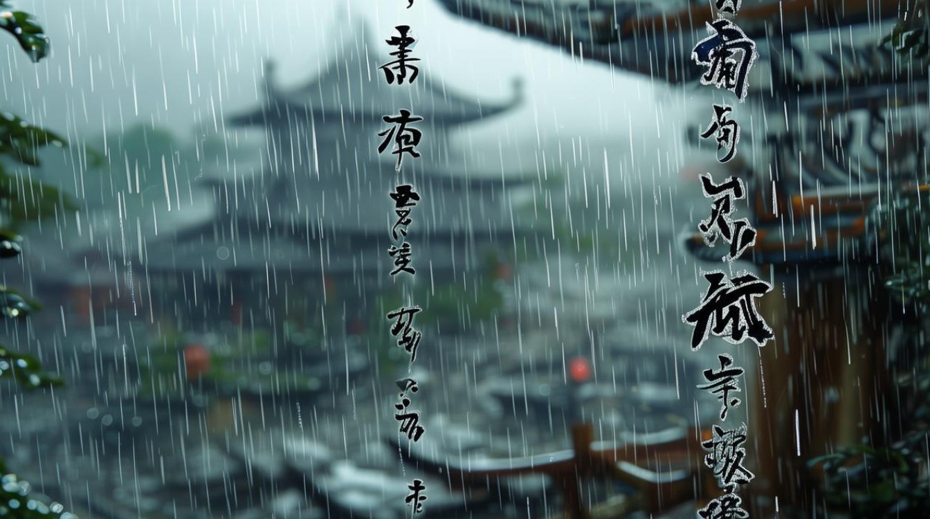 大雨滂沱揭示了哪些成语中的气象智慧与文化内涵？-图1
