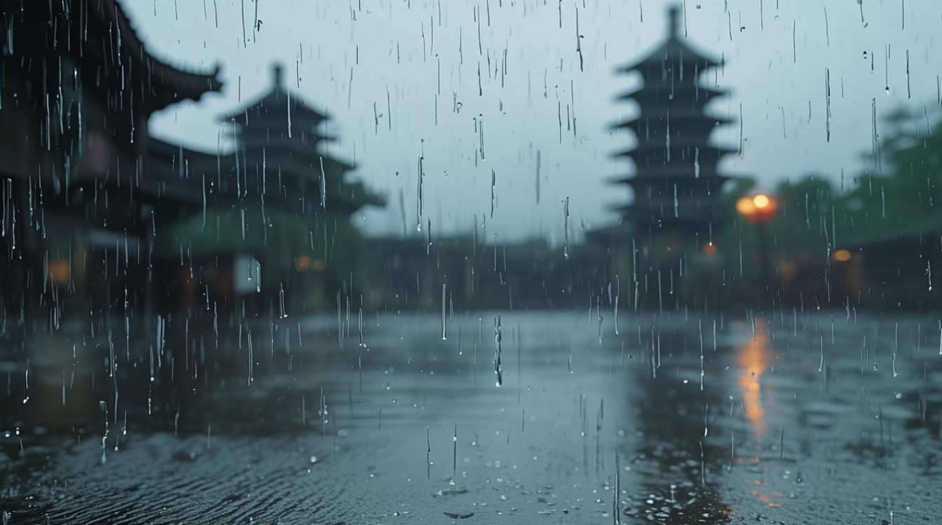 大雨滂沱揭示了哪些成语中的气象智慧与文化内涵？-图2
