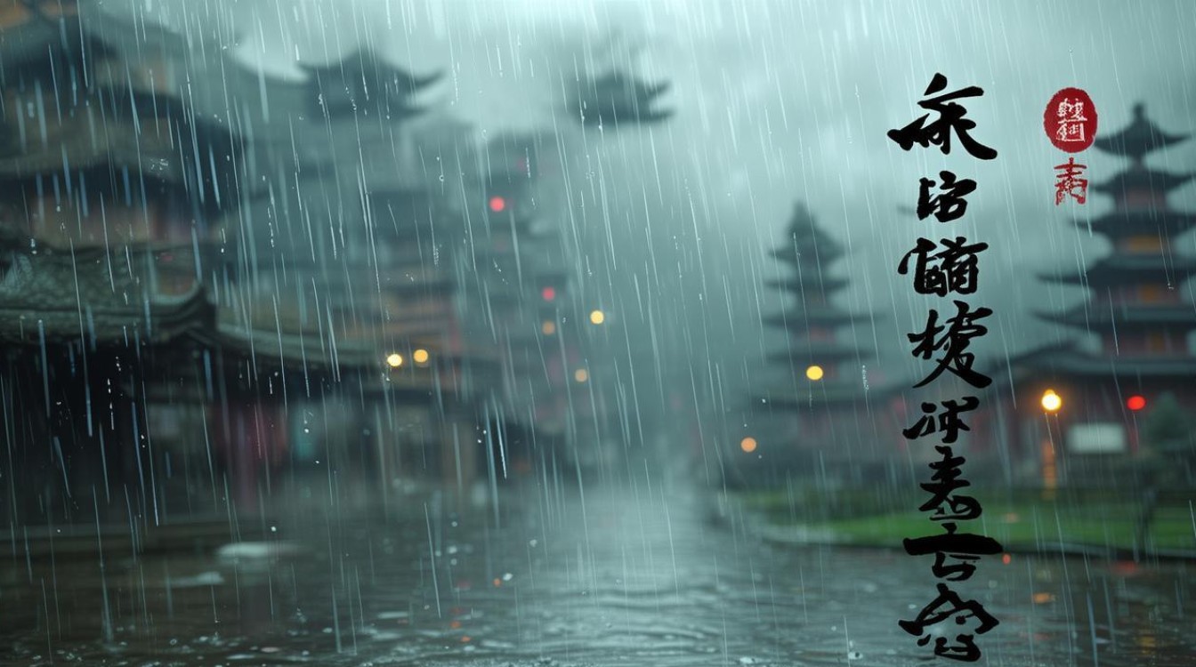 大雨滂沱揭示了哪些成语中的气象智慧与文化内涵？-图4