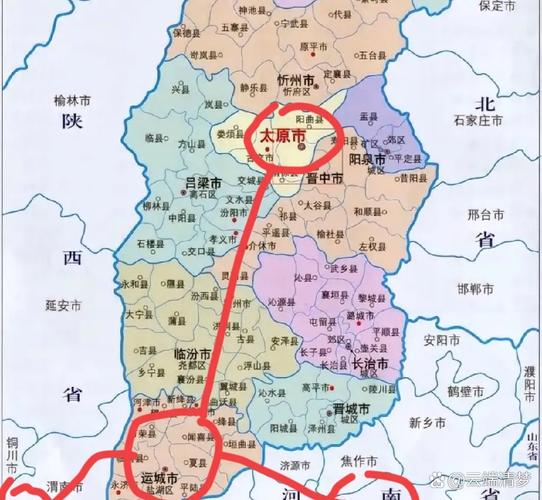 山西运城到西安的距离是多少公里？-图1