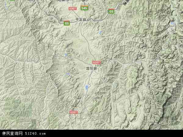 昔阳卫星地图有何独特之处？-图1