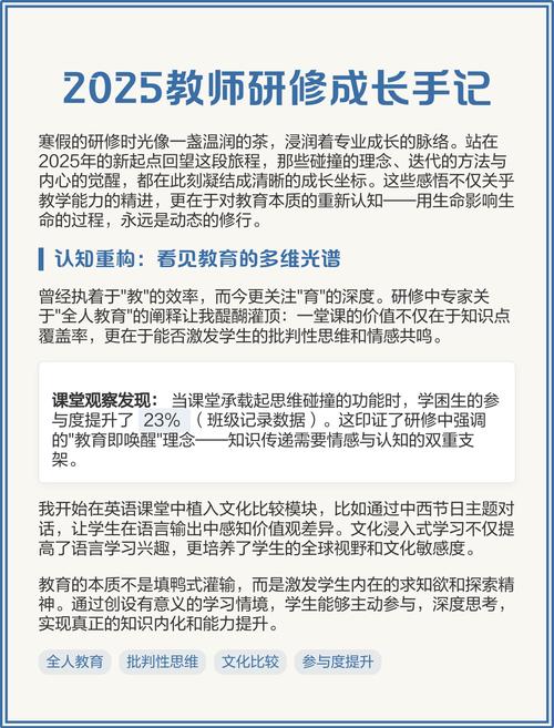 2025山西教师研修有何新内容与目标？-图1