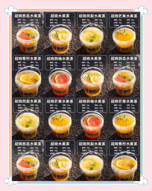 开水果饮品店投资多少？-图3