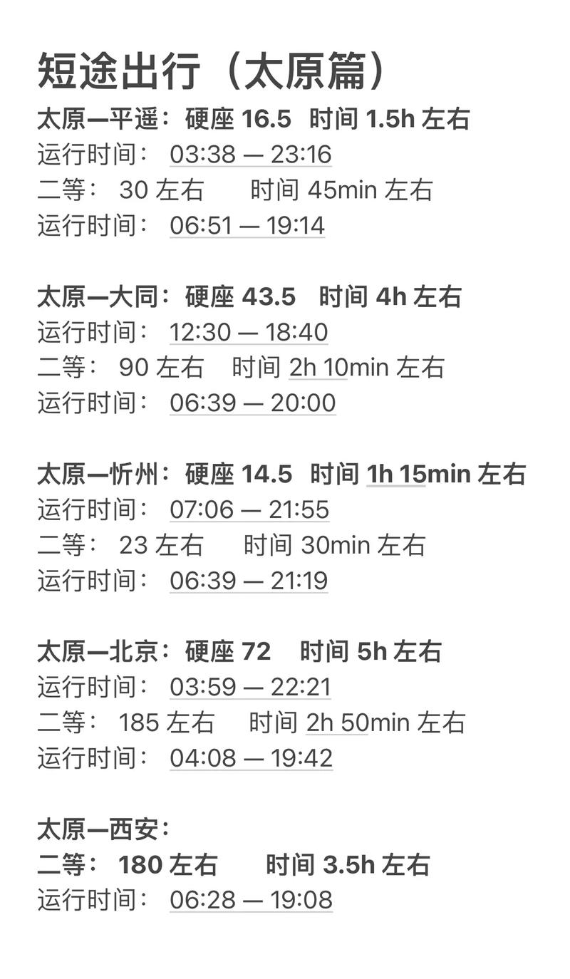 延安到太原火车怎么坐？-图2