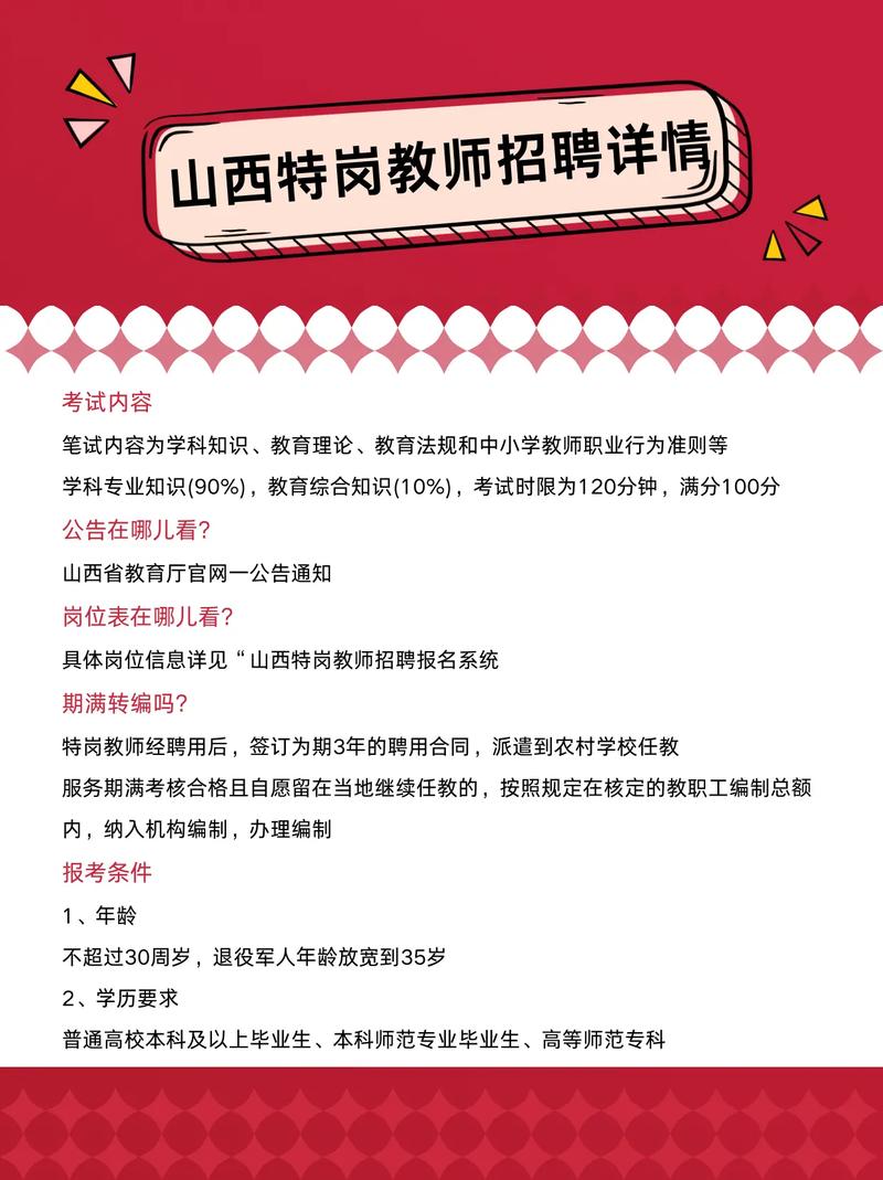 山西热能教师招聘有何要求？-图2