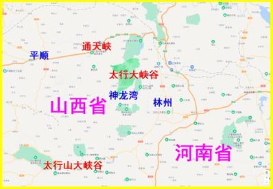 山西通天峡景区路线图怎么走？-图3