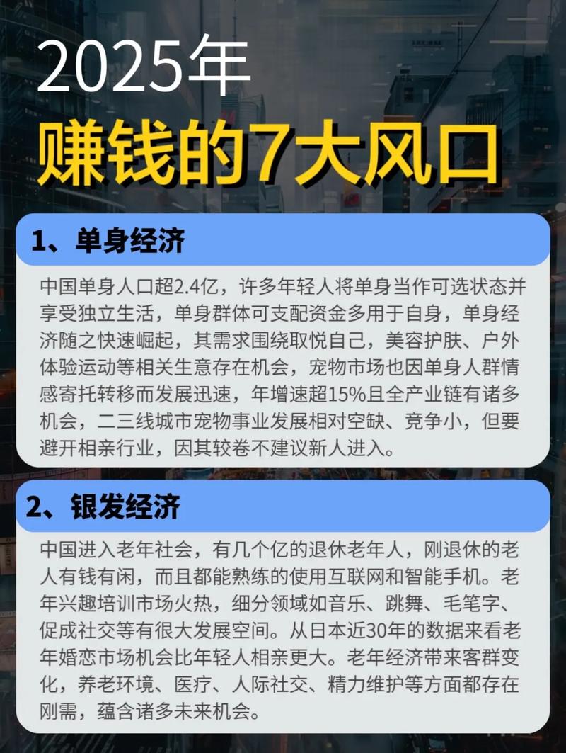 2025年什么生意最值得投资？-图1