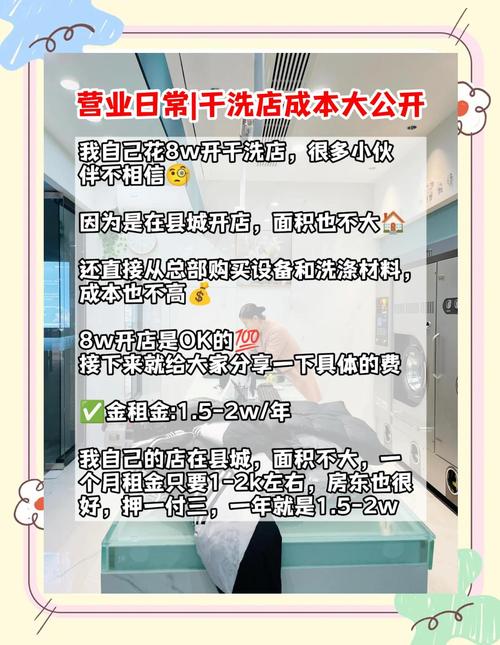 开干洗店启动资金要多少？-图1