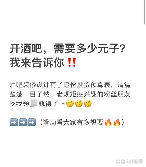 开一家酒吧到底要投多少钱？-图1