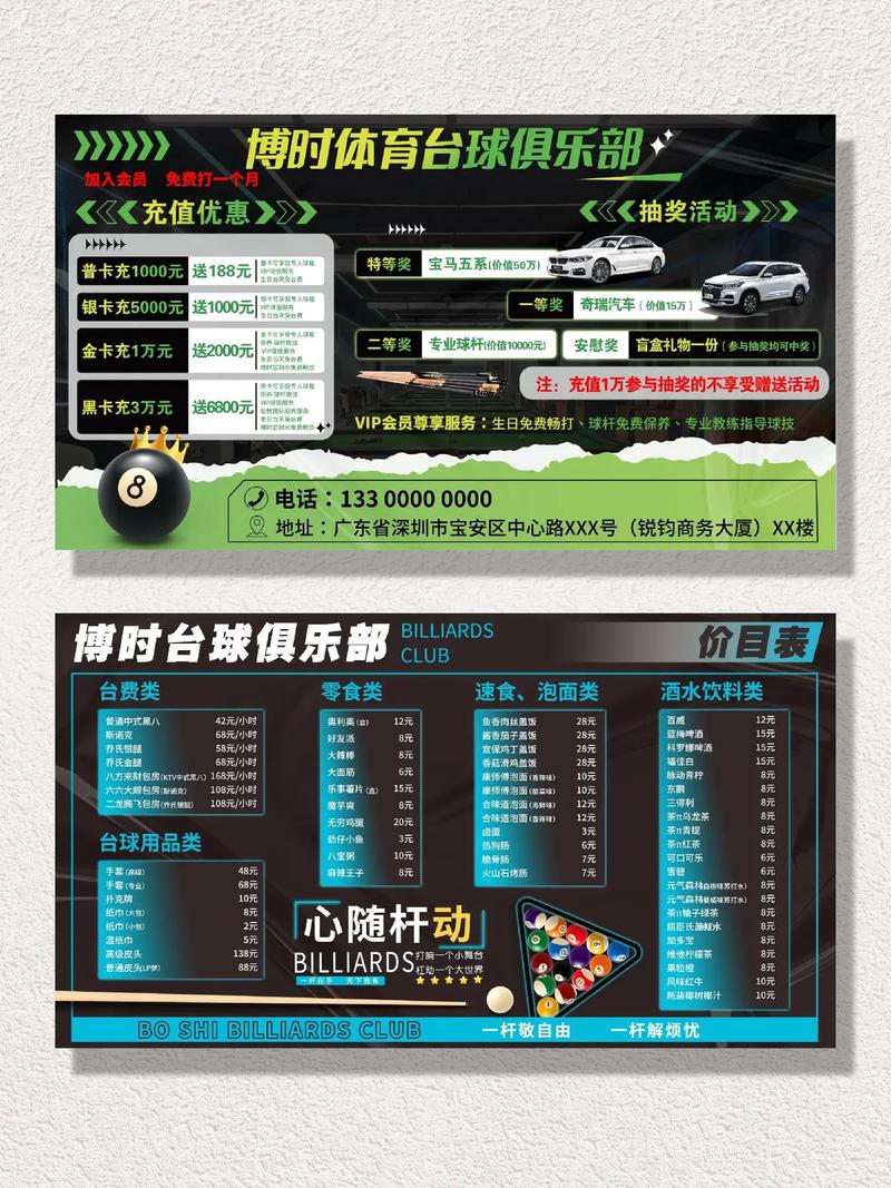 开一家台球厅要投多少钱？-图3