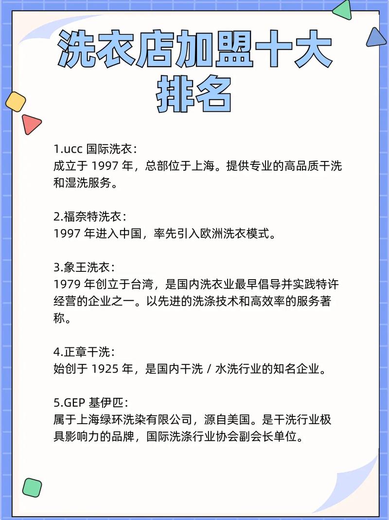 开家干洗店投资要多少？-图3