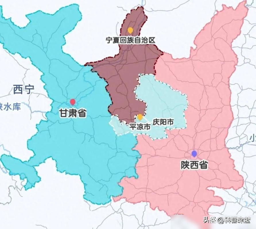 晋陕甘地图有何独特地理密码？-图3