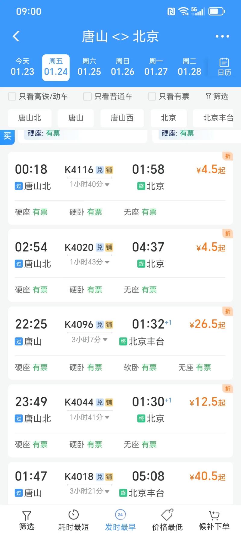 从唐山北站到唐山西站-图2