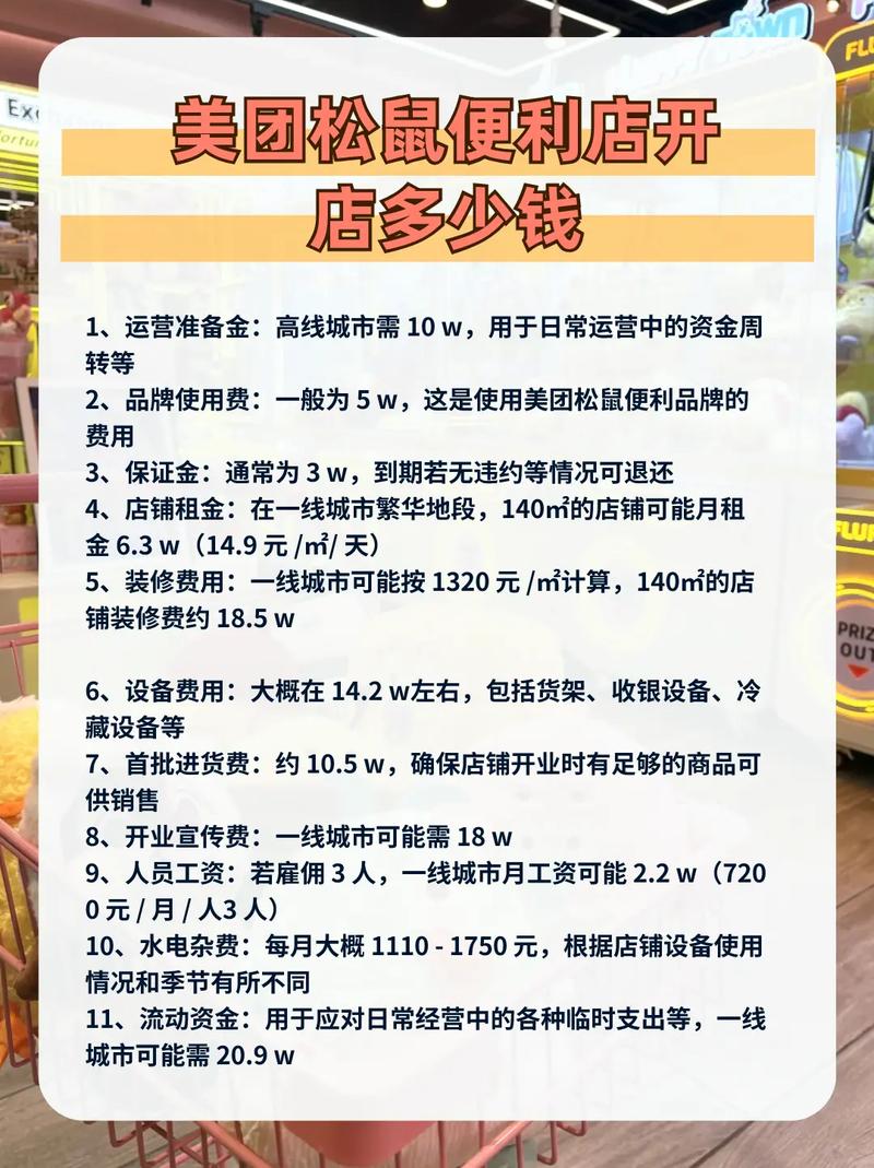 加盟美团前期投资要多少？-图2