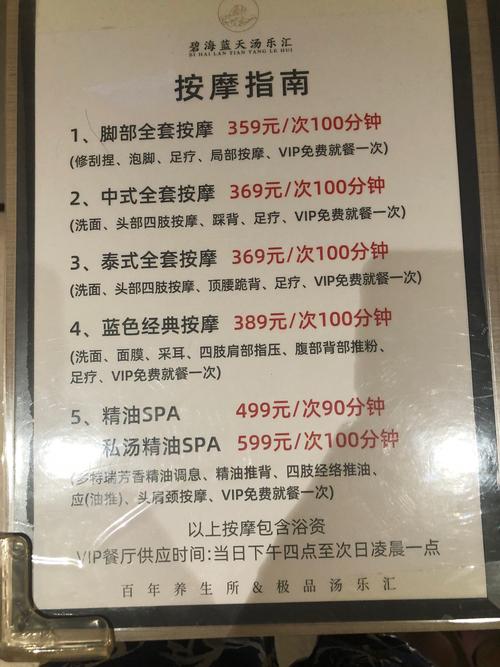 水疗会所投资大概多少-图1