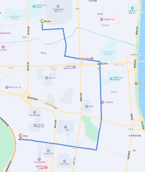 山西大学南门公交路线有哪些？-图3