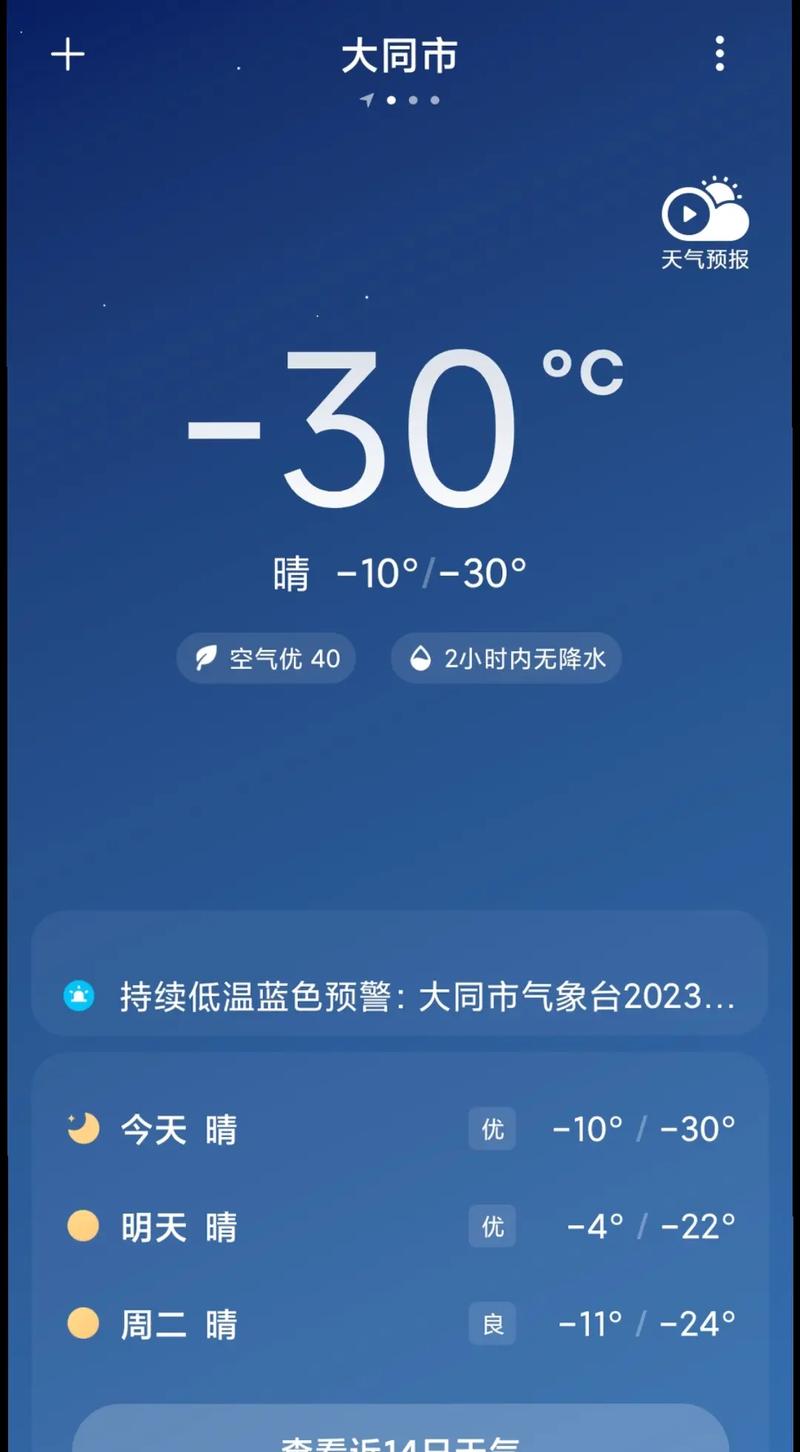 山西大同广灵未来几天天气如何？-图2