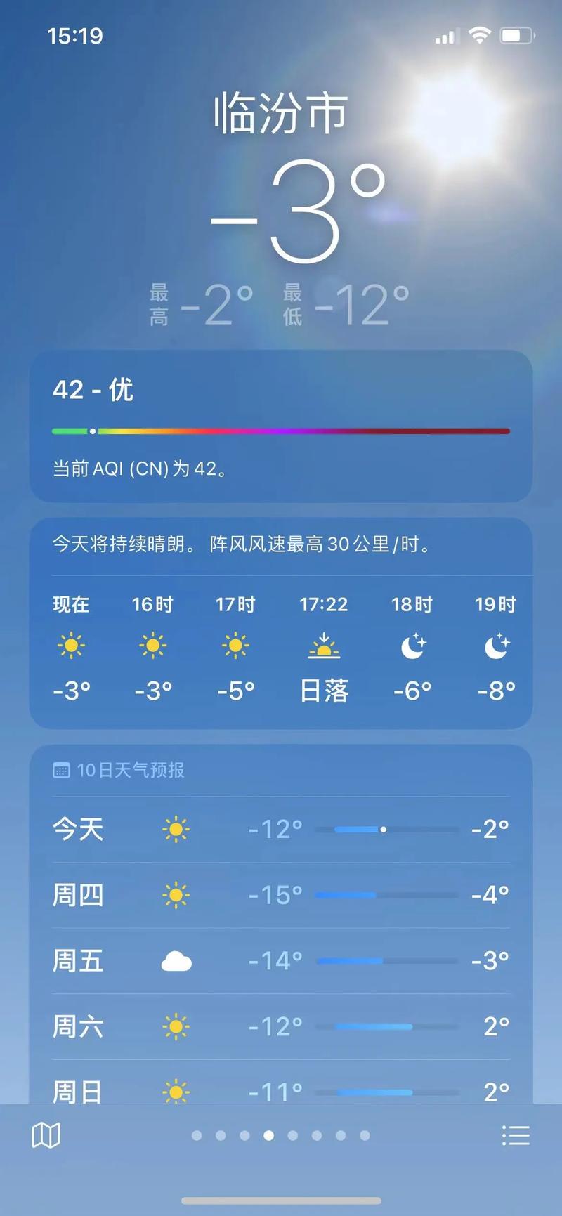 山西吕梁汾阳天气如何？-图2