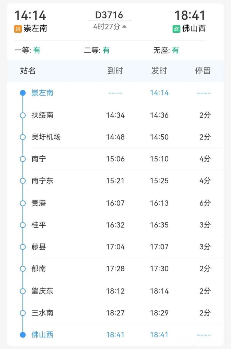 佛山西到广州南最快多久到？-图2