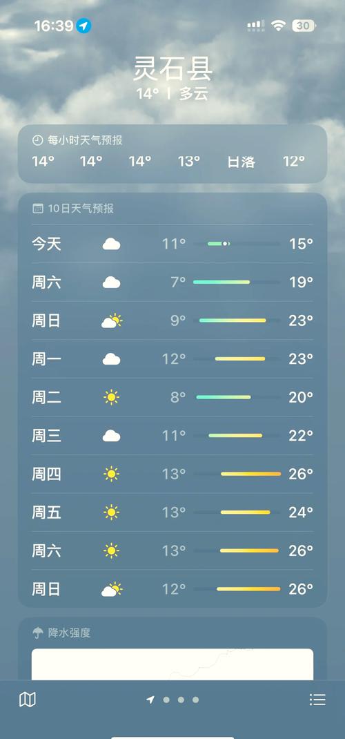 灵丘县今明天气如何？-图1