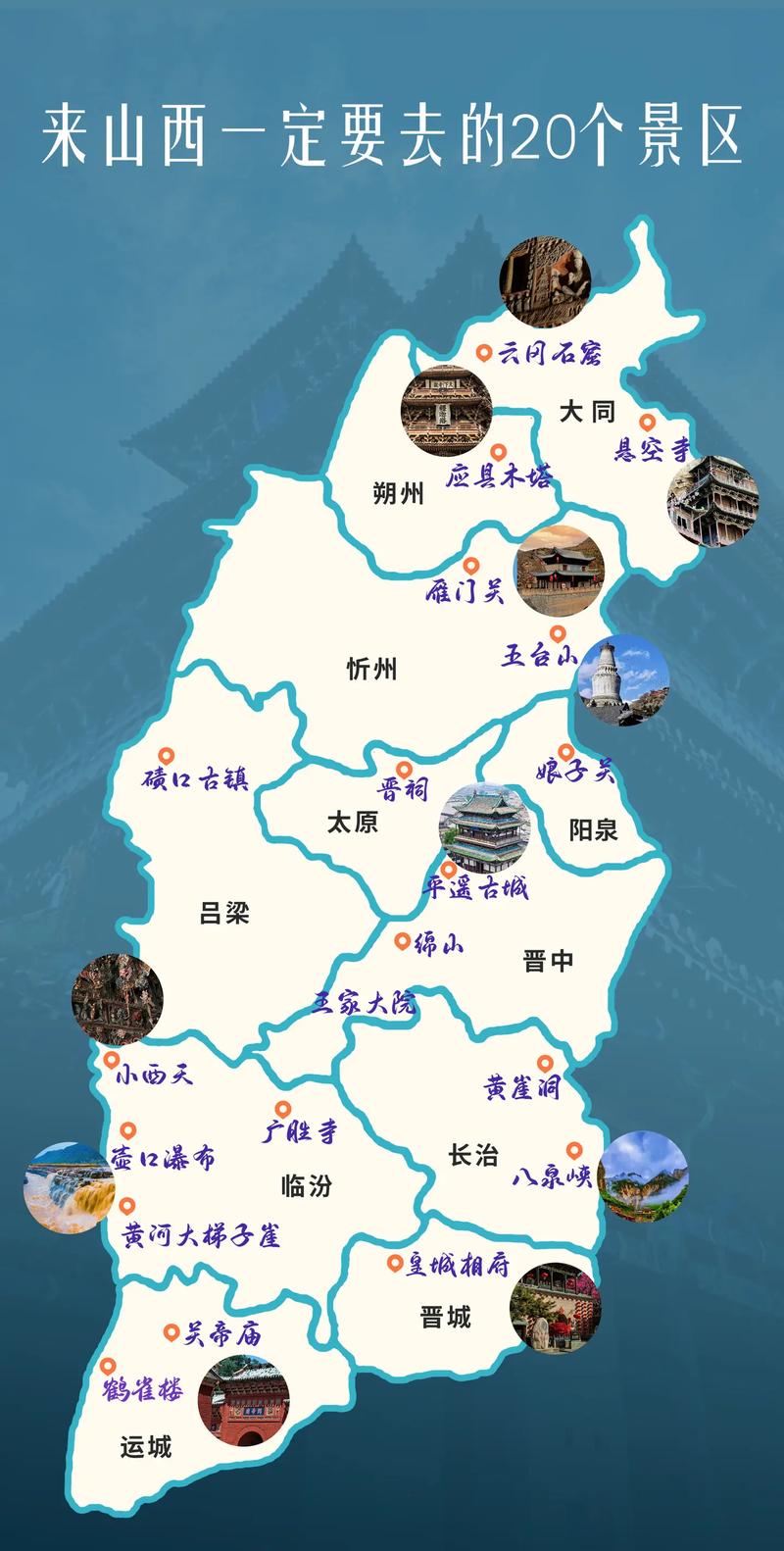 山西周边省份有哪些必游景点？-图2