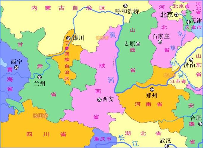 山西陕西河南交界处，三地如何划分边界？-图1